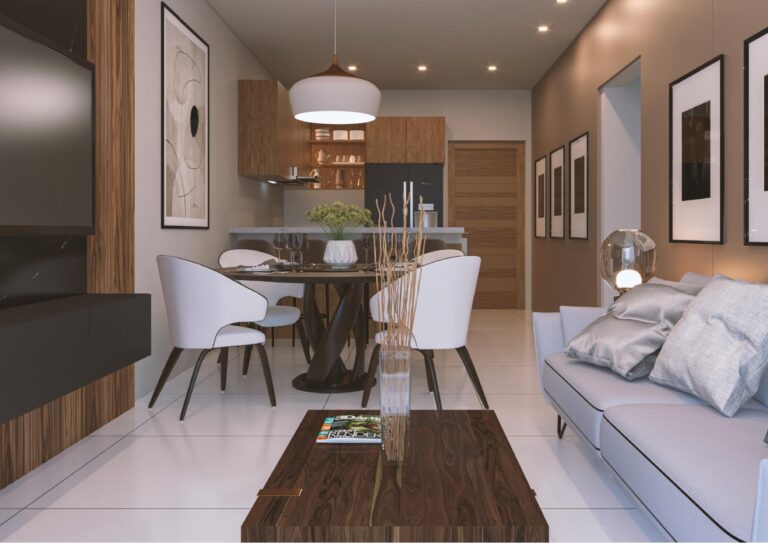 Proyecto de apartamentos de 2 habitaciones en Mirador Norte